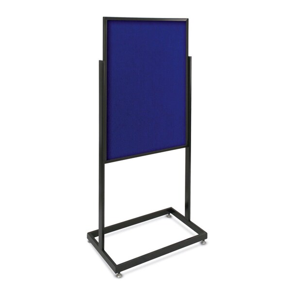 Sliding Door Indoor Enclosed Corkboard, 4